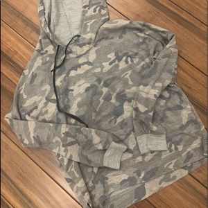 Charlotte Russe Camo Sweatshirt